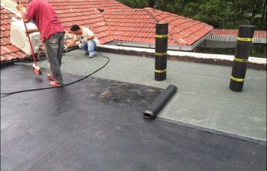 sử dụng Sika để chống thấm mái nhà
